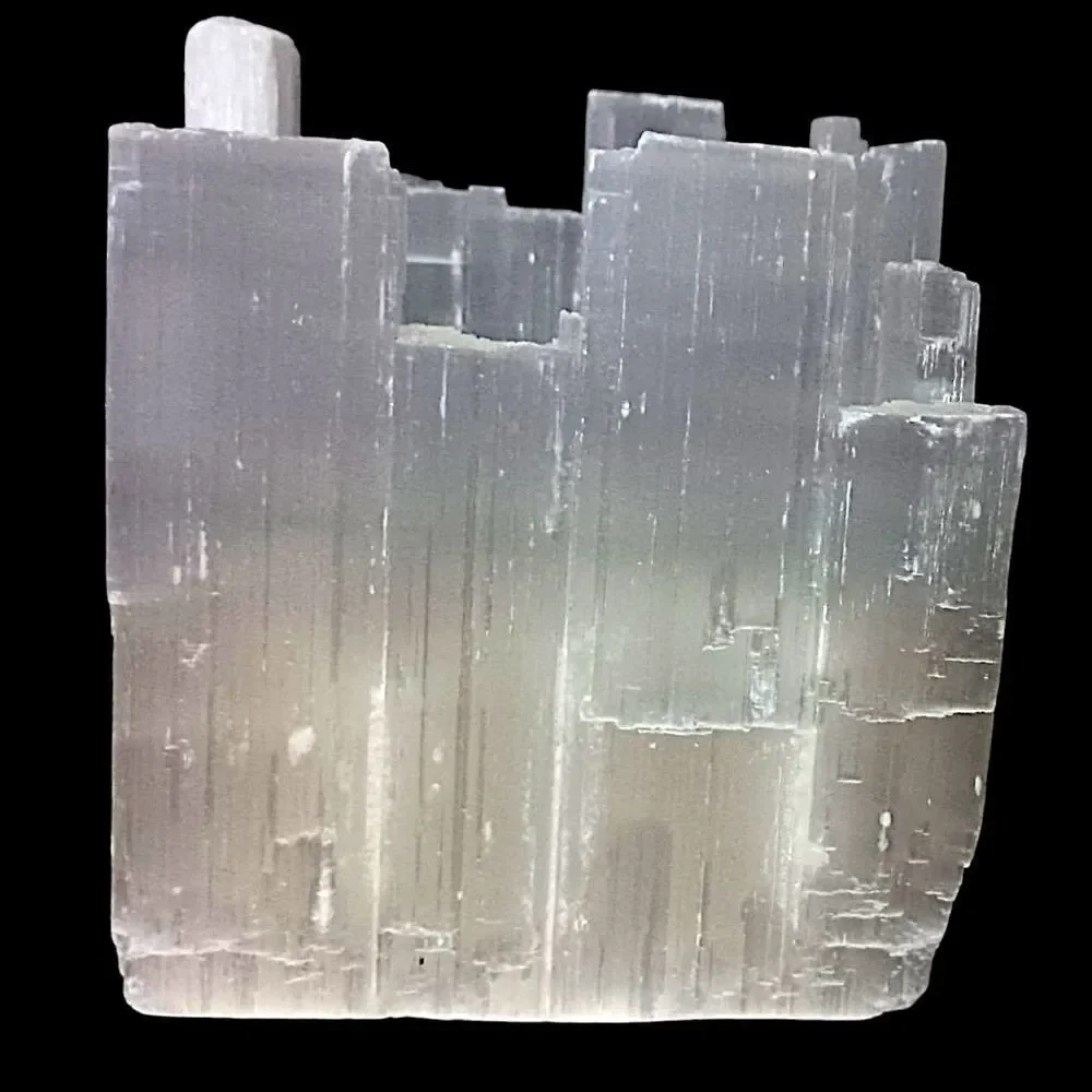 Large Selenite Candle Holder‎ Tealight Votive Mineral Crystal Witchy Bohemian